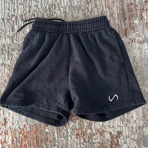 TLF Women's Performance Running Shorts in Classic Black